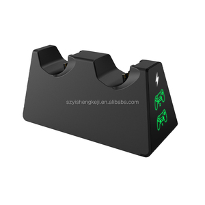 Hot bán Dobe Đen ABS nhựa không dây kép sạc dock cho P4 Pro Trò chơi điều khiển sạc Hub trạm với chỉ số <span class=keywords><strong>LED</strong></span> - Product Image 5