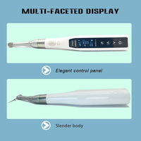 Moteur Endodontique Électrique Sans Fil LED KEUO QI-100 Classe II 16 en 1 avec Contra-Angle, Batterie 800 mAh, 140-550 tr/min, 0,3-4 Ncm, Certifié CE