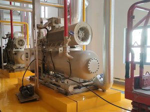 MYCOM unità di condensazione di stoccaggio del gelato utilizzare il <span class=keywords><strong>compressore</strong></span> MYCOM <span class=keywords><strong>con</strong></span> sistema di refrigerazione dell'ammoniaca block Freezer per alimenti surgelati - Product Image 3