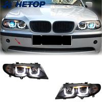 Phares HETOP SONAR E46 pour BMW Série 3 (2001-2004) – Amélioration des phares de voiture avec DRL, accessoires modifiés Plug and Play