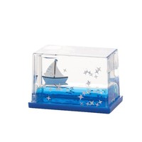 Lindo Mini largo cuadrado aceite goteo reloj de arena pequeña decoración de escritorio para niños Interior Kit perfecto pequeño regalo
