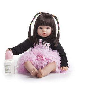 Cadeau de Noël, bébés en silicone réalistes, 50 cm, poupée vivante, jouet, bébés reborn - Product Image 1