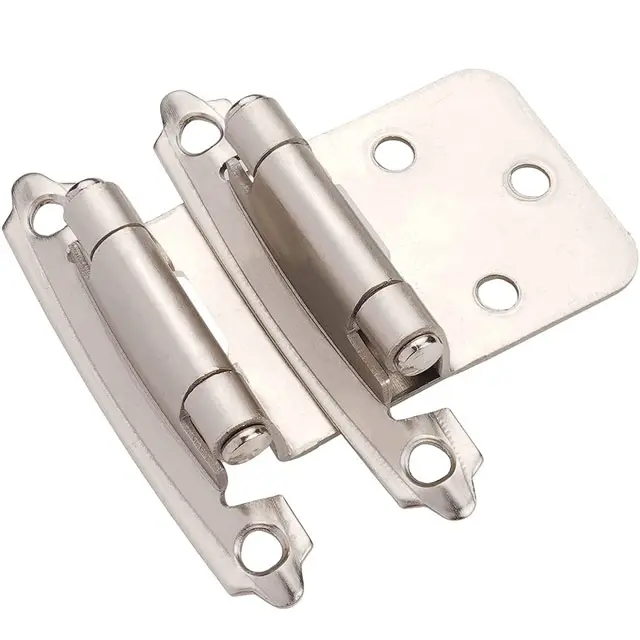 Factory Price 1/2" Face Mount Hinge Self Closing OVERLAY Flush Cabinet Hinges