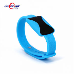 Pulsera de Silicona Impermeable con NFC, Estilo <span class=keywords><strong>2026</strong></span>, Impresión de Imagen Personalizada para Control de Acceso - Product Image 2