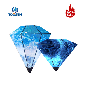 TOOSEN 핫 맞춤형 특수 모양 P4 유연한 <span class=keywords><strong>LED</strong></span> 스크린 실내 및 실외 유연한 크리에이티브 교수형 벽돌 모양 <span class=keywords><strong>LED</strong></span> 디스플레이 - Product Image 1