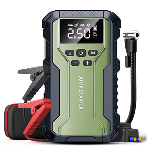 Lithium <strong>Jump</strong> Starter with Built-in air Pump 12V <strong>Jump</strong> <strong>Pack</strong> with air <strong>Compressor</strong> for SUV - Product Image 1