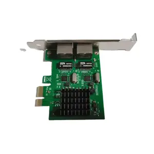 Wholesale Cheap Price Dual port Pcie For Server 10/100/1000Mbps network Card