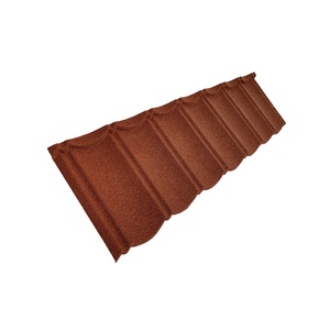 Factory Price Stone Coated Metal Roofing Shingle with 0.5mm AZ80 Quality Metal Roofing