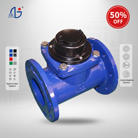 Medidor de Flujo de Agua de Gran Calibre de Precisión Clase 2 IP68, de Hierro Fundido, Instalación Horizontal, con Brida, MAP10 OEM, Certificado ISO