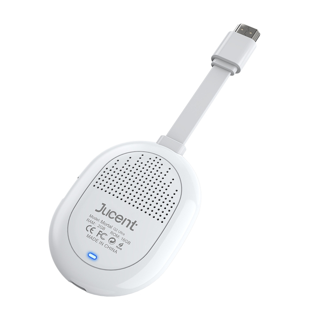 JUNUO Q2 TV Stick BT5.0 Voice Remote Dual Wifi Android14.0 TV Box 4K AllwinnerH313 Quad Core Set-top Box Tv Stick