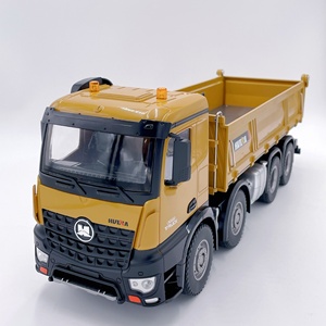 Huina 1:14 dua belas saluran, kendali jarak jauh skala penuh 8 roda teknik berat truk sampah dengan lampu <span class=keywords><strong>RC</strong></span> produk mobil 1536 - Product Image 2