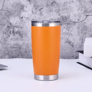 Gobelet isotherme en acier inoxydable de 24 oz, personnalisable avec logo, bouteille d'eau thermos avec poignée, tasses à café à double paroi sous vide - Product Image 3