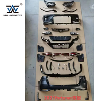 Z-art — pare-chocs de voiture avant en plastique ABS noir, accessoires pour Fortuner 2016 +, kit de carrosserie de haute qualité 4X4