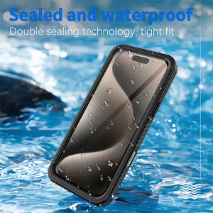 Étui étanche IP68 pour iPhone 16 Pro Max 15 Plus 14 13 12 11 XR <span class=keywords><strong>Samsung</strong></span> S25 étuis de protection antichoc robustes pour téléphone - Product Image 2