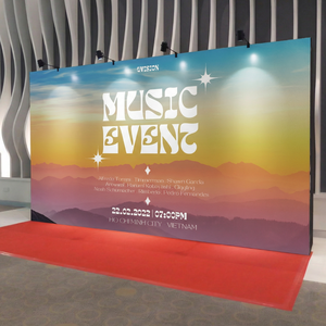 Pancarta Flexible Grande, Tamaño Personalizado, Impresión UV, Fondo para Eventos, Fábrica de Impresión en Vietnam - Product Image 1