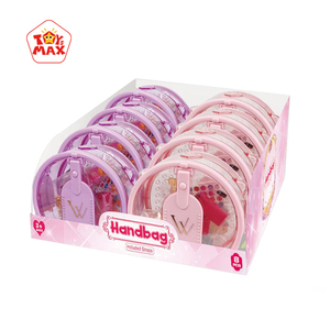 Sac à bandoulière transparent en plastique pour enfants, ensemble de <span class=keywords><strong>maquillage</strong></span> de jeu d'imitation et de rôle, boîte à jouets pour les enfants de 2 à 7 <span class=keywords><strong>ans</strong></span> - Product Image 6
