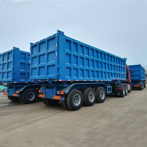 Semirremolque Volquete Trasero en Forma de U de <span class=keywords><strong>Segunda</strong></span> <span class=keywords><strong>Mano</strong></span>, Usado, de 3 Ejes, 42M3, 70 Toneladas, 80 Toneladas, 100 Toneladas, 120 Toneladas - Product Image 1
