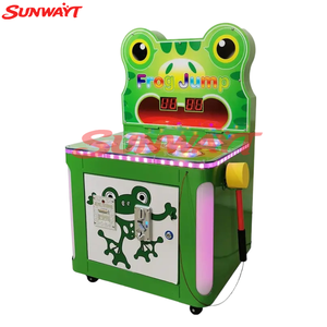 Máquina de Juego Arcade para Niños, Operada con Monedas, Juego Whack-a-Mole, Martillo para Golpear Ranas Locas - Product Image 3