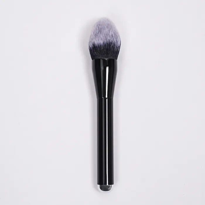 Wholesale grey tip gradient animal hair powder blush brush