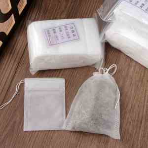 ถุงชาแบบมีเชือกผูก ขนาด 5*7ซม. 6*8ซม. 7*9ซม. 8*10ซม. ผลิตจากวัสดุปลอดสารพิษ เป็นมิตรต่อสิ่งแวดล้อม พร้อมโลโก้สั่งทำได้ - Product Image 4