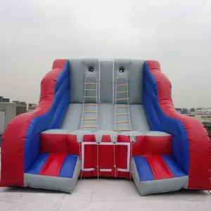 Gran oferta, juego de pared de escalada inflable barato, escaleras Twister inflables para adultos, <span class=keywords><strong>escalera</strong></span> de <span class=keywords><strong>Jacob</strong></span> inflable para juegos de desafío - Product Image 2