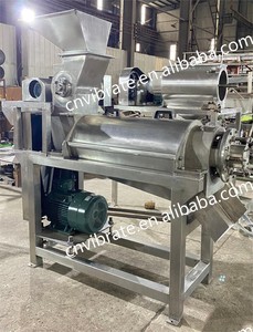 آلة عصر وتصنيع العصائر الصناعية من الفولاذ المقاوم للصدأ من VBJX للفواكه والخضروات مثل البرتقال والأناناس - Product Image 3