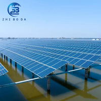Système de montage photovoltaïque solaire haute efficacité pour la pêche en surface – Structure PV intégrée pour la pêche