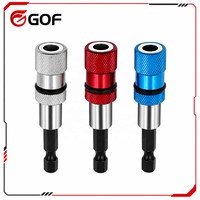 Porte-embouts magnétique hexagonal en acier inoxydable 1/4 po pour perceuse, à changement rapide, pour tournevis électrique, qualité DIY