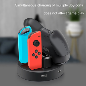 แท่นชาร์จ Nintendo Switch สำหรับจอยคอน โปร คอนโทรลเลอร์ และพอร์ต Type C ของคอนโซล - Product Image 2