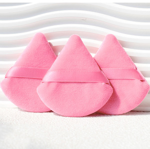Esponja Cosmética Triangular Ultra Suave para Maquillaje, Aplicación en Seco y Húmedo, Polvo Mineral, Base de Maquillaje - Product Image 1