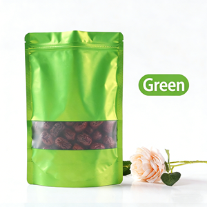 Bolsa de Embalaje de Alimentos con Cierre de Cremallera, de Aluminio Mate Esmerilado, para Vegetales Liofilizados, Grado Alimenticio, Tipo Bolsa de Té - Product Image 6