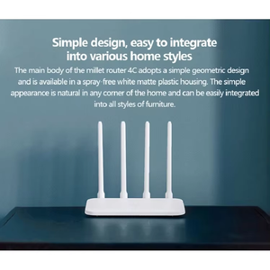 Mi <span class=keywords><strong>Router</strong></span> Inalámbrico <span class=keywords><strong>4C</strong></span> Control Inteligente 64MB 2,4G 300Mbps PARA EL Hogar/Oficina Cobertura Amplia de Alta Velocidad para <span class=keywords><strong>xiaomi</strong></span> - Product Image 6