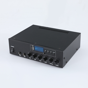 เพาเวอร์แอมป์ 60 วัตต์ แอมป์ขยายเสียงระดับมืออาชีพ ตัวเครื่องอะลูมิเนียม พร้อมฟังก์ชั่นมิกเซอร์ - Product Image 2