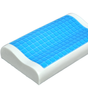 Oreiller en gel moderne ergonomique en mousse à mémoire <span class=keywords><strong>de</strong></span> forme, oreiller cervical unique, noyau en gel, rebond lent, confortable, non toxique, perméable à l'air - Product Image 1