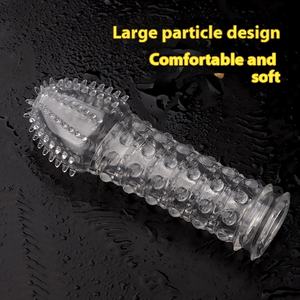 Dragon Kondom Adult Transparent Crystal Sexspielzeug Penis abdeckung Cockring Dildo Nagel Kondom Spezial kondom Männliche Produkte - Product Image 4