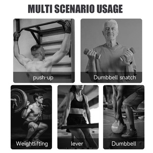 Thể Thao Đàn Hồi Cao Cổ Tay Kết Thúc Tốt Đẹp Trọng Lượng Nâng Dây Đeo Cổ Tay Có Thể Điều Chỉnh Hỗ Trợ Cổ Tay Cú Đúp - Product Image 5