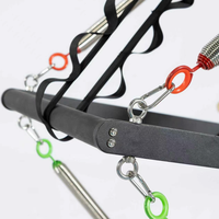 Équipement de fitness professionnel complet : Machine Trapeze avec sangles, Reformer Pilates en aluminium avec tour et lit pour usage domestique et commercial