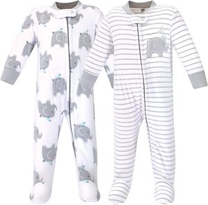 Vêtements pour bébés garçons, combinaison pour nouveau-né, tenues mignonnes à manches longues, 0-24 mois, barboteuses unisexes pour dormir et jouer - Product Image 1