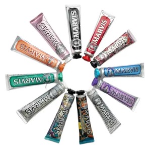 Dentifricio Italiano <span class=keywords><strong>Marvis</strong></span> Fresh Breath Gelsomino e Menta Piperita 85ml, Confezione Regalo Bianca Brillante, Tipo Manikin, Vendita all'Ingrosso - Product Image 2