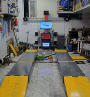 CE approuvé 3D quatre roues alignement Machine ensemble complet équilibreur de roue changeur de pneu 4000kg capacité de levage quatre poteaux voiture ascenseur pour