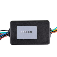 Convertisseur 12V DC avec boîtier en plastique pour trottinettes électriques AUSOM L2/L2 MAX & KUGOO F3 PLUS, lumière LED et contrôleur - Noir