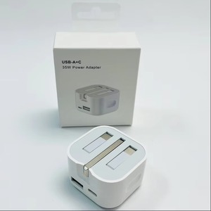35W <b>USB</b>-A and <b>C</b> Power <b>Adapter</b> Dual Port Fast Charger UK <b>Plug</b> Wall Charger for Phone Tablet Laptop Home Use - Product Image 6
