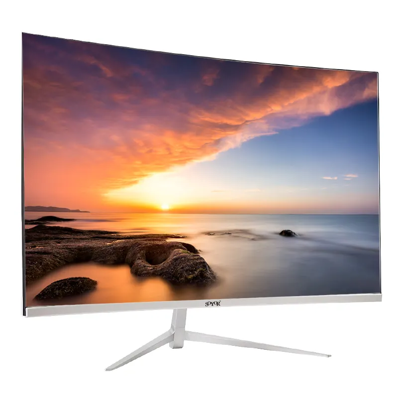 Guangzhou Cheap 27 inch 4K LED Gaming Monitor Curved Screen 144Hz Gaming Computer Monitor