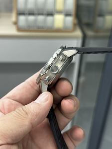 Montre de luxe haut de gamme pour homme, cadran bleu 43 mm, bracelet en acier inoxydable, chronométrage précis, design personnalisé, largeur de bracelet 22 mm, Shanghai - Product Image 3