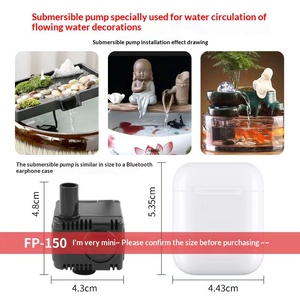 ปั๊มน้ำใต้น้ำขนาดเล็กทรงสี่เหลี่ยมพลาสติก ประหยัดพลังงาน เงียบพิเศษ ยี่ห้อ Boyu บรรจุกล่อง สำหรับตู้ปลาและบ่อ<span class=keywords><strong>กรอง</strong></span>บอนไซ - Product Image 3