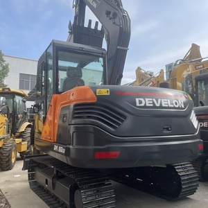 รถขุด Develon DX80D พร้อมบุ้งกี๋ขุดและชิ้นส่วนหลักของเครื่องยนต์ - Product Image 6