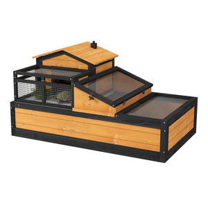 Gabbia di Lusso Moderna in Legno per Tartarughe, Recinto Esterno per Piccoli Animali - Product Image 1