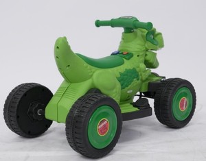 Coche Eléctrico Infantil de Dinosaurio Barato, ATV Quad de 12V 4AH con Doble <span class=keywords><strong>Motor</strong></span> 380, Música y Luces, Juguete <span class=keywords><strong>para</strong></span> Niños y Niñas de 3 <span class=keywords><strong>a</strong></span> 8 <span class=keywords><strong>A</strong></span>ños - Product Image 5