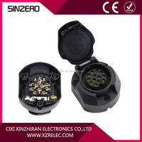 Autone-Conector de remolque europeo, adaptador de enchufe de 12V, 13 + 1 pines para caravana y camión