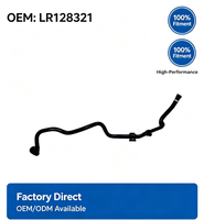 Tuyau de refroidissement moteur en caoutchouc EPDM LR128321 pour système de refroidissement Land Rover, remplacement direct du tuyau de liquide de refroidissement